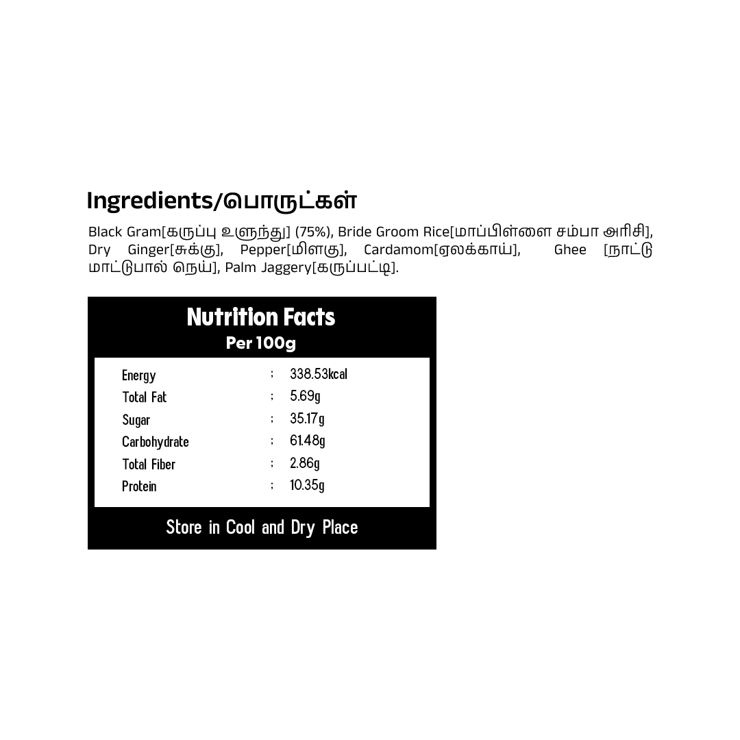 Black Urad Laddu